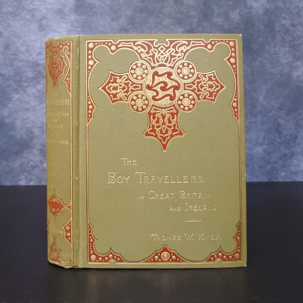 Antique The Boy Travellers In Great Britain & Ireland by Thomas W. Knox